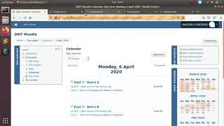 Moodle Reminder BOT Python