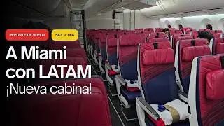 LATAM Flight Report | Santiago (SCL) &rarr; Miami (MIA) | New 787-8 | With My Suitcase