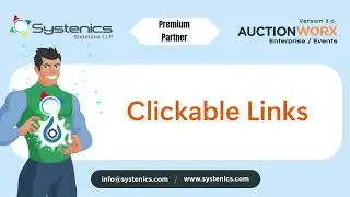 Turn Text into Clickable Links For Auction Events in AuctionWorx Events 3.6