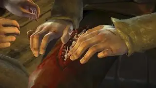 Meister Ortengryn Puts Maggots into Gared's Wound (Game of Thrones | Telltale)