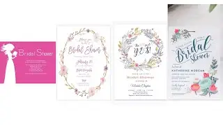 20 Free Bridal Shower Invitation Templates