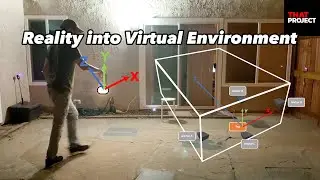 XYZ Position Mapping From Real To Virtual #Unity #UWB