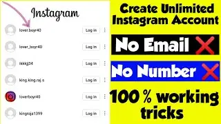 How To Create Instagram Fake Account (2022) | Instagram Par Fake Account Kaise Banaye 202