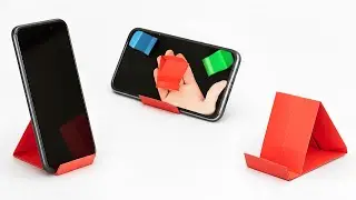 Fold a Paper Phone Stand | Smart DIY Holder for Work, Study & Travel