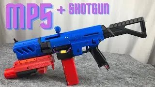 MP5 + Shotgun - Nerf Demo