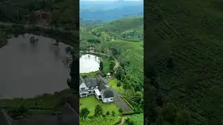 Pemandangan alam Villa Jerman di Pangalengan Bandung dari udara #pangalengan #bandung #wisatabandung