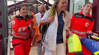 Die Woche der Wiederbelebung, Lebenstraining in der Raststätte Würzburg Nord. Eindrücke in 4K