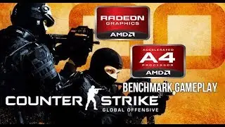Teste de Desempenho - CS GO- AMD A4 4000
