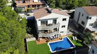 VIDEOVISITAS LACOSTA REF. 9791. Chalet con piscina en La Bonanova, Calafell.