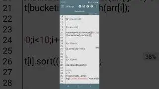 JavaScript Tutorial: Bucket Sort Algorithm