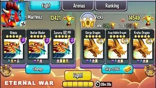 Dragon City - Battle in the Eternal War ARENA: EXCLUSIVE FIGHTING #2 😍