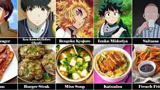 Favorite Food of Anime Characters  || Find out Some of Most Popular Anime Characters Favorite Food