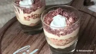 Salted Biscuit Caramel Pudding Shots | #shabosphere | #dubaiblogger