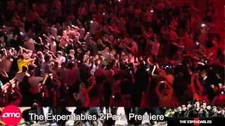 The Expendables 2 Paris Premiere