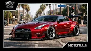 GTA 5 Nissan GT-R R35 Mod Gameplay | Full Customization Showcase | Modzilla Official