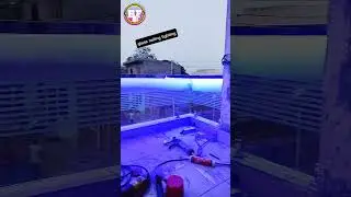 front railing glass light ⚡#youtubeshorts #shortvideo #ssrailing