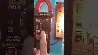 Tang Ampere Clamp Multimeter Aneng PN128 arus DC 600A #clampmultimeterDC #tangampereDC
