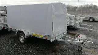 Автоприцеп завода Вектор ЛАВ 81012 с тентом полностью оцинкованный!