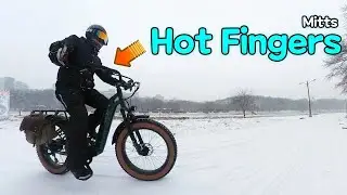 Beat the Finger-Freezing Cold! 🥶🔥 Best Handlebar Mitts for Winter Cycling !! #RoadBike #MTB #Ebike