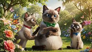 &laquo;Забавный разговор трёх умных котов!&raquo; #shortvideo #cat #shortsfeed