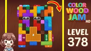 Color Wood Jam Level 378 Solution Walkthrough