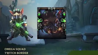 Omega Squad Twitch Border Skin in league of legends wild rift
