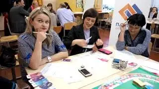 Настольная бизнес игра денежный поток Жизненный капитал  9 12 2017г  EdCamp Ukraine г Ченигов