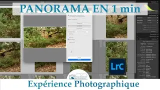 Faire un panorama dans Lightroom en une minute