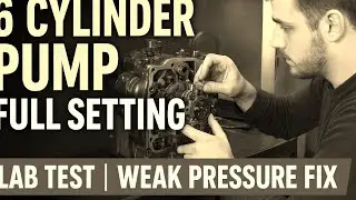 Road Roller Fuel Injection Pump | Easy settings how the fuel injection pump of a road roller work,