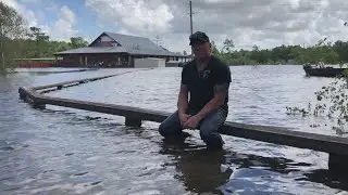 'I&rsquo;m in four feet of water' | Gator Country flooded by Imelda, unsure how many gators are left