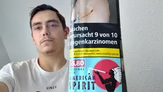 Smoking AMERICAN SPIRIT BLUE Rolling Tobacco - Review