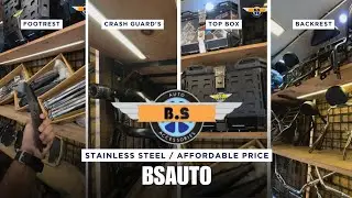 BEST MOTORCYCLE & SCOOTER ACCESSORIES. STAINLESS STEEL RUSTFREE PRODUCT'S AT AFFORDABLE PRICE 