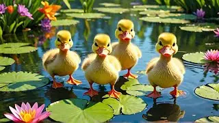 Five Little Ducks Play with Bubble Gun |AI Fun Duck Adventure!&rdquo;  | Singaboo