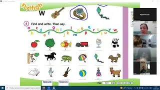 Запис уроку 1-В Fly High 1: My alphabet V, W. (11.03.)