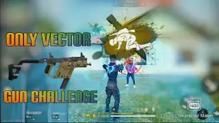 Only Vector Gun Challenge | WhiteWash FF | Garena Free Fire