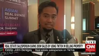 Real Estate salesperson accumulates P200M in sales using Tiktok | Dale Israel