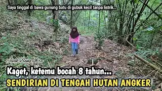 INILAH ALIFIAH GADIS KECIL PEMBERANI YANG TINGGAL MENYENDIRI DI BALIK HUTAN YANG TERKENAL ANGKER...