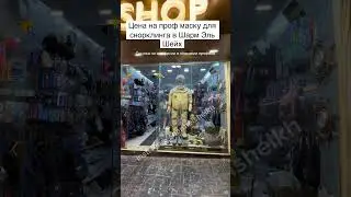 Цена на маску для снорклинга в профессионалом магазине Шарм Эль Шейх #экскурсиившармэльшейх