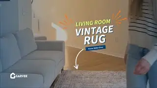 This Vintage Rug Transformed My Space ✨ | Washable + Non-Slip Review! #Garvee