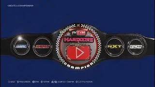 WWE 2K20 Championship Creations.