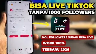 How to Go Live on TikTok Without 1,000 Followers | LATEST TikTok Live Streaming 2026