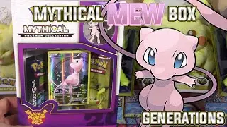 Pokemon Cards - Mythical Mew 20th Anniversary Collection Box Opening | GENERATIONS!