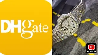 Diamond testing my Dhgate $100 moissanite watch🥶 ...WILL IT PASS🤔?!?!