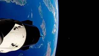 ISS Timelapse - Journey to the Moonrise (05 Aug 2025)