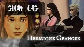 🍂Hermione Sims4 CAS with quiet talking 🚫no irritating music (🎧listen to your own)