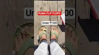 Puma Wave Flip Flops 🔥 Best Flip Flops Under ₹1000 #footwear  #footwearreview