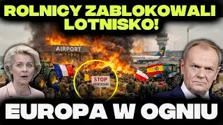 Farmers' REBELLION at AIRPORTS and HIGHWAYS! EUROPE is burning because of MERKOSUR