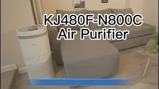 Air Purifier With HEPA Filter Nano silver ion filter Air Quality Display For Larger Room  KJ460/480