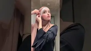 😍УНИКАЛЬНЫЙ и очень Удобный способ завязывание платка/хиджаба/шарфа от милой девушки🕊#hijabtutorial
