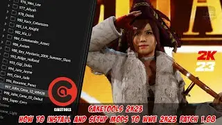 How to Install Mods in WWE 2K23 Patch 1.08 | READ THE DESCRIPTION | Easy Installation!